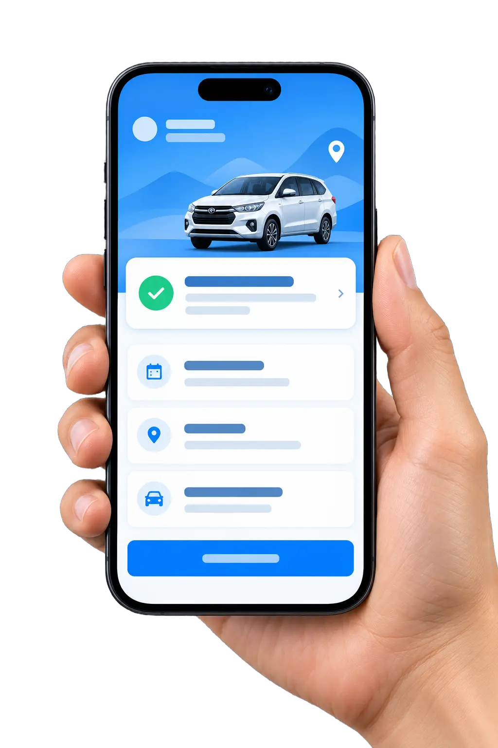 Notifikasi status pemesanan Adacar